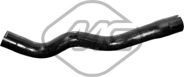 Патрубок радиатора (системы охлаждения) Metalcaucho. Артикул 98629