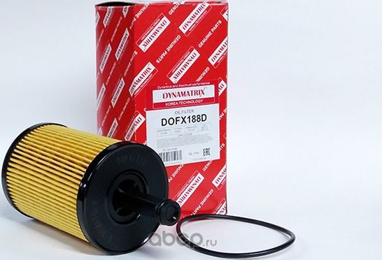 фильтр масляный (Dynamatrix-Korea). Артикул DOFX188D