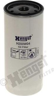 Масляный фильтр Hengst. Артикул H200W04