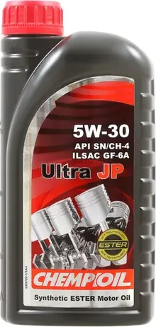 5W-30 Ultra JP SN Plus, ILSAC GF-5/GF-6A 1л (синт. мотор. масло) (Chempioil). Артикул CH97201