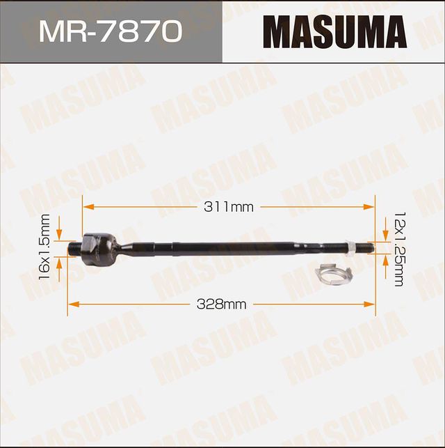 Рулевая тяга Masuma правая/левая для Mitsubishi Lancer IX 2003-2013. Артикул MR-7870