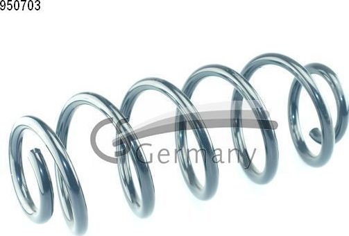 Пружина подвески CS-Germany передняя для Audi A4 I (B5) 1994-2001. Артикул 14.950.703