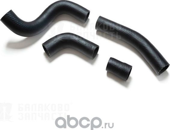 Патрубок ВАЗ-21074 радиатора комплект БАЛАКОВОЗАПЧАСТЬ (Балаково Запчасть) Балаково Запчасть. Артикул 04401