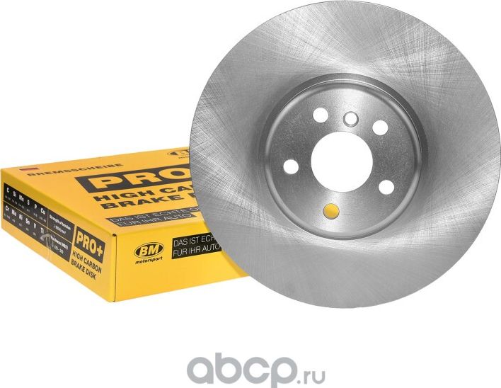 Диск тормозной высокоуглеродистый вентилируемый передний (BM). Артикул WIP0031