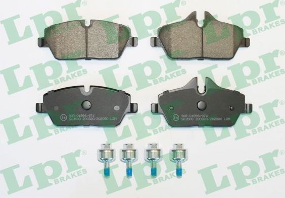 Тормозные колодки LPR. Артикул 05P2080