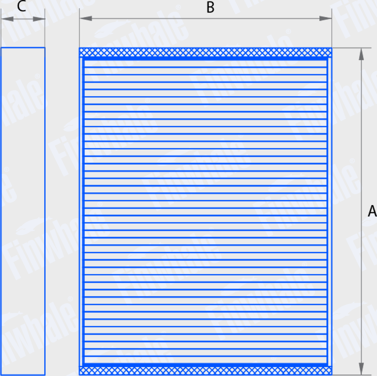 Салонный фильтр Finwhale. Артикул AS925C