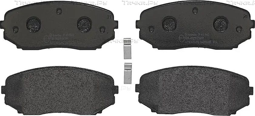 Тормозные колодки Brembo PRIME LINE передние для Mazda CX-9 I 2006-2016. Артикул P 49 040