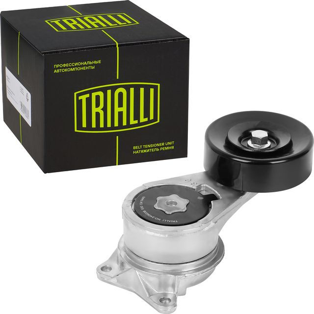 Натяжной ролик (натяжитель) приводного клинового зубчатого ремня Trialli для Toyota Progres 1997-2007. Артикул CM 5440