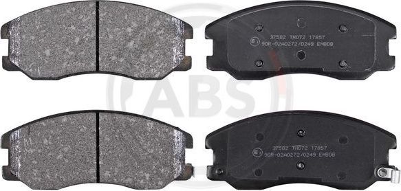Тормозные колодки ABS. Артикул 37582
