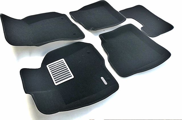 Коврики текстильные Euromat 3D Lux для салона Mercedes-Benz S-Class W221 длинная база 2005-2013. Артикул EM3D-003504