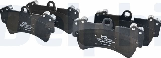 Тормозные колодки Delphi (Low-Metallic). Артикул LP1997