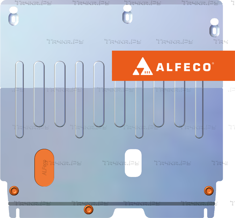 Защита алюминиевая Alfeco для картера и КПП Jetour X50 2024-2026. Артикул ALF.70.07al