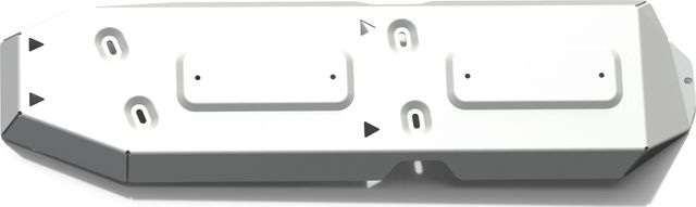 Защита алюминиевая Rival для топливного бака Volkswagen Amarok 2010-2019. Артикул 333.5821.1