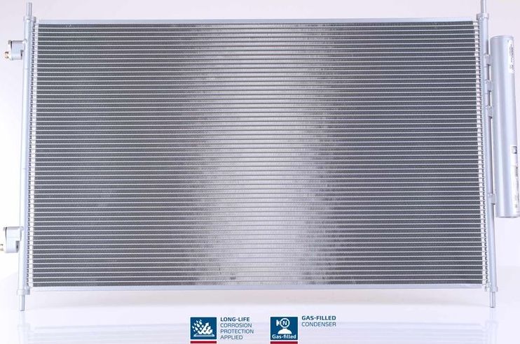 Радиатор кондиционера (конденсатор) Nissens (алюминий). Артикул 940811