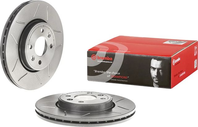 Тормозной диск Brembo MAX передний для Renault Wind 2010-2013. Артикул 09.8137.76