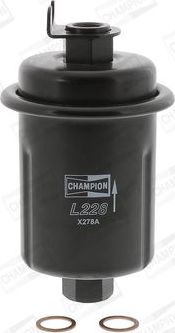 Топливный фильтр Champion для Hyundai Scoupe 1991-1996. Артикул CFF100228