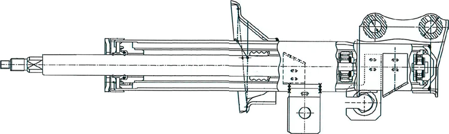 Амортизатор CTR. Артикул GY1389G
