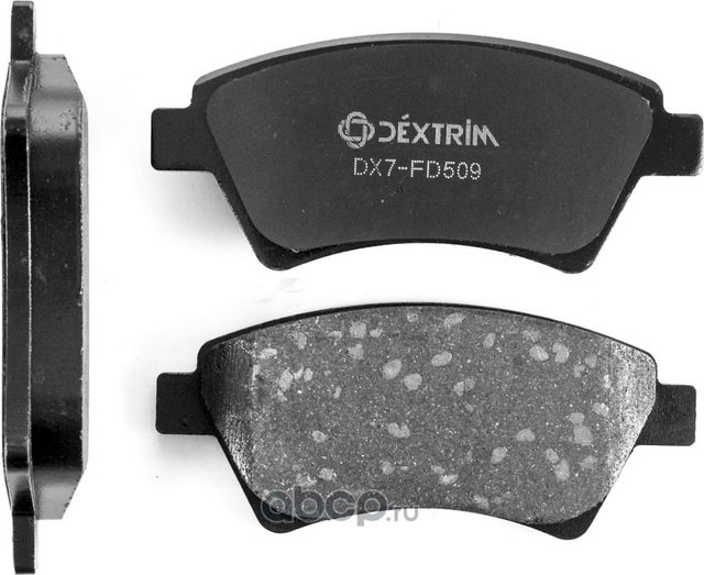 Колодки тормозные передние (Dextrim). Артикул DX7FD509