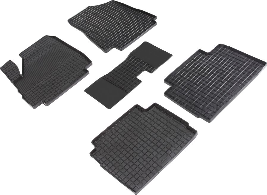 Комплект ковриков Seintex с узором сетка для салона Lada ВАЗ 2121 (Нива) 1977-2026. Артикул 93315