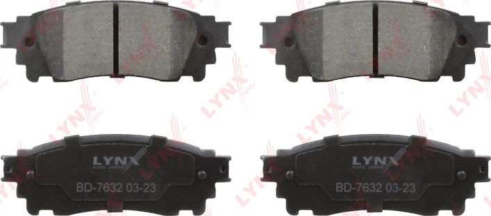 Тормозные колодки LYNXauto. Артикул BD-7632