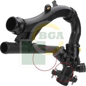 Термостат BGA для Mercedes-Benz GLC I (X253) 2015-2026. Артикул CT5684