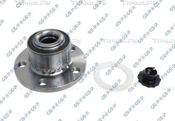 Ступичный подшипник (комплект) GSP передний правый/левый для Audi A2 2000-2005. Артикул 9336001K