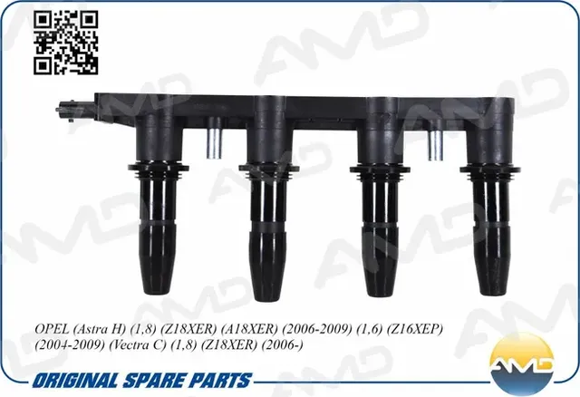 Катушка зажигания OPEL Astra H 1.8 Z18XER/A18XER/Z16XEP (AMD). Артикул AMDEL728