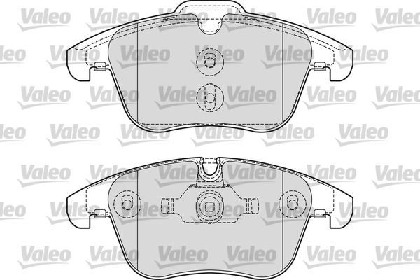 Тормозные колодки Valeo. Артикул 601653