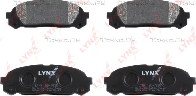 Тормозные колодки LYNXauto. Артикул BD-7535