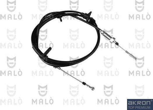 Трос ручника (тросик ручного тормоза) Malò. Артикул 26812