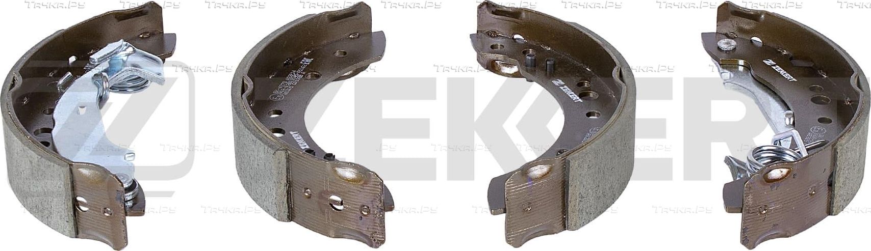 Тормозные колодки Zekkert задние для Renault Symbol ll 2008-2014. Артикул BK-4278