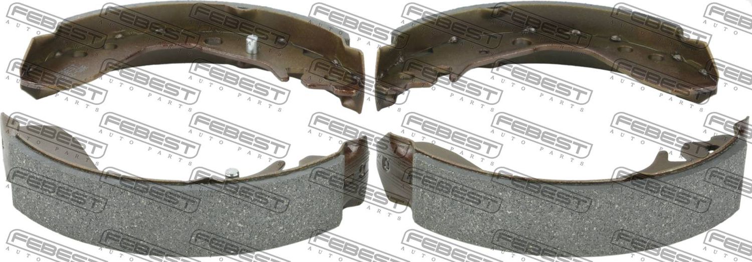 Тормозные колодки Febest. Артикул 0302-GDR