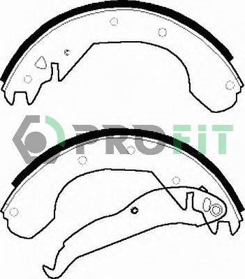 Тормозные колодки Profit. Артикул 5001-0199