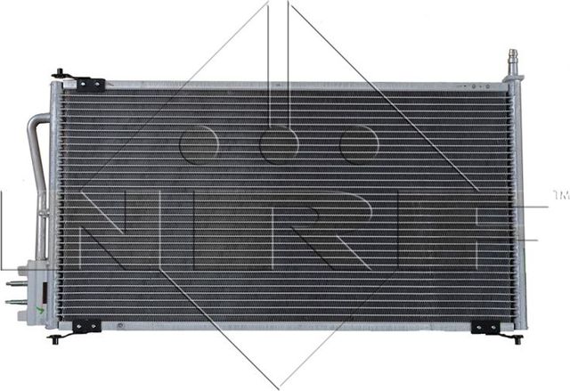 Радиатор кондиционера (конденсатор) NRF (алюминий). Артикул 35345