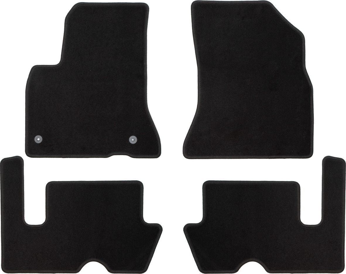 Коврики текстильные Klever Econom для салона Citroen C4 Picasso минивен АКПП 2006-2014. Артикул KLEVER01101301200k