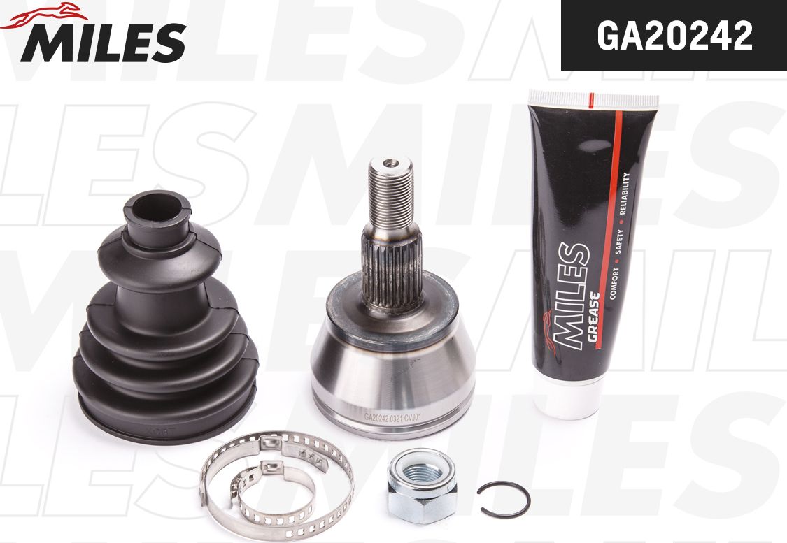 Шрус наружный (граната) Miles. Артикул GA20242