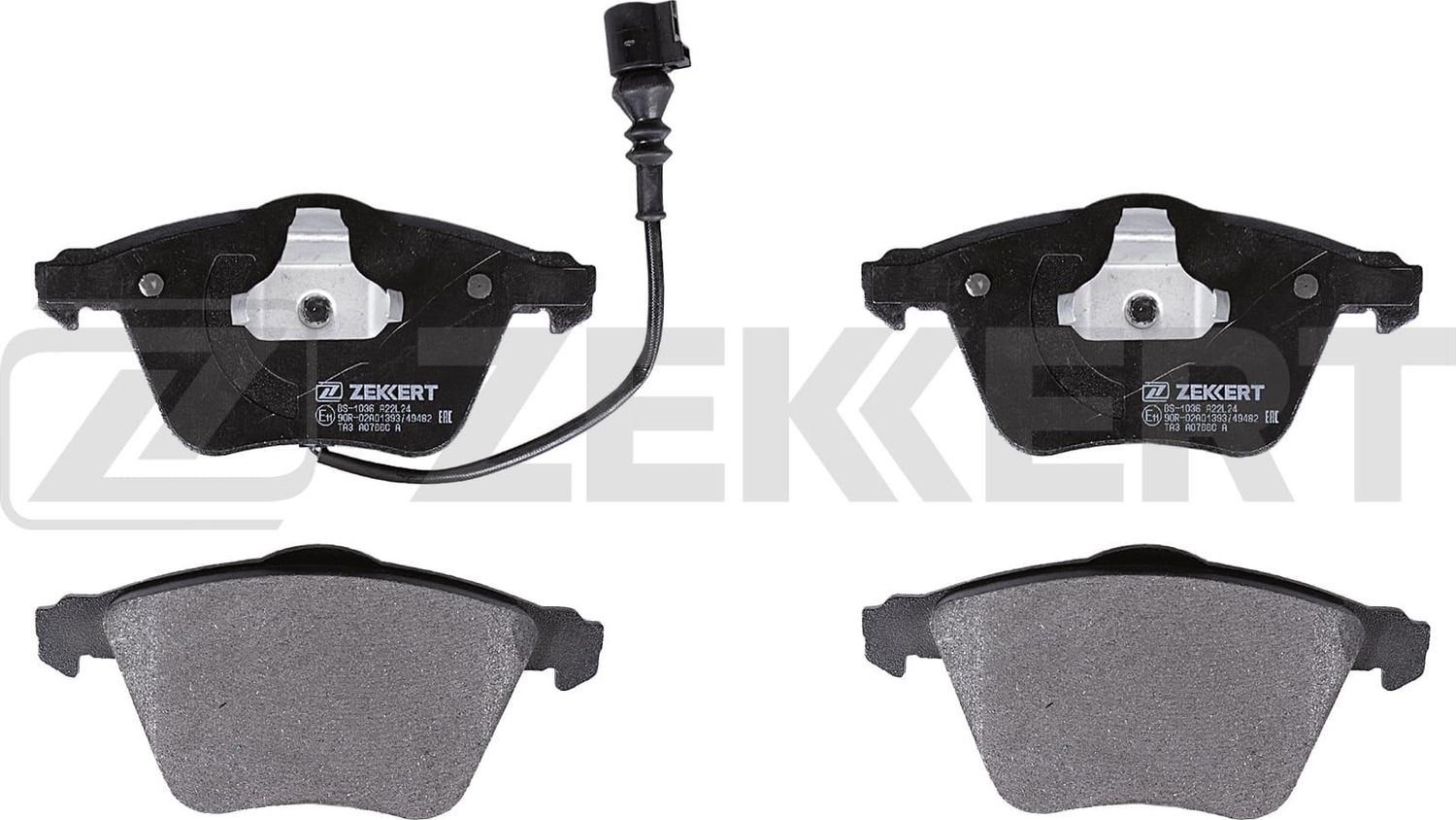 Тормозные колодки Zekkert. Артикул BS-1036