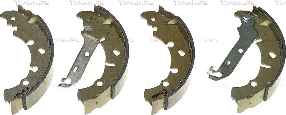 Тормозные колодки Brembo задние для Mazda 2 I (DY) 2003-2007. Артикул S 24 533
