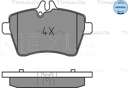 Тормозные колодки Meyle Original. Артикул 025 240 7719