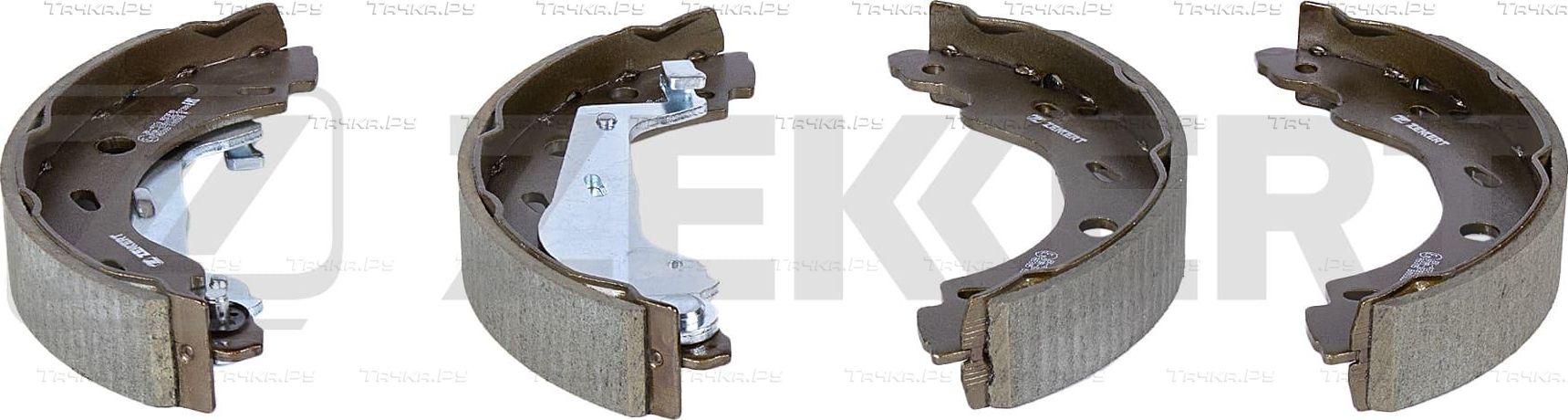 Тормозные колодки Zekkert задние для Smart Fortwo I (W450) 1998-2007. Артикул BK-4376