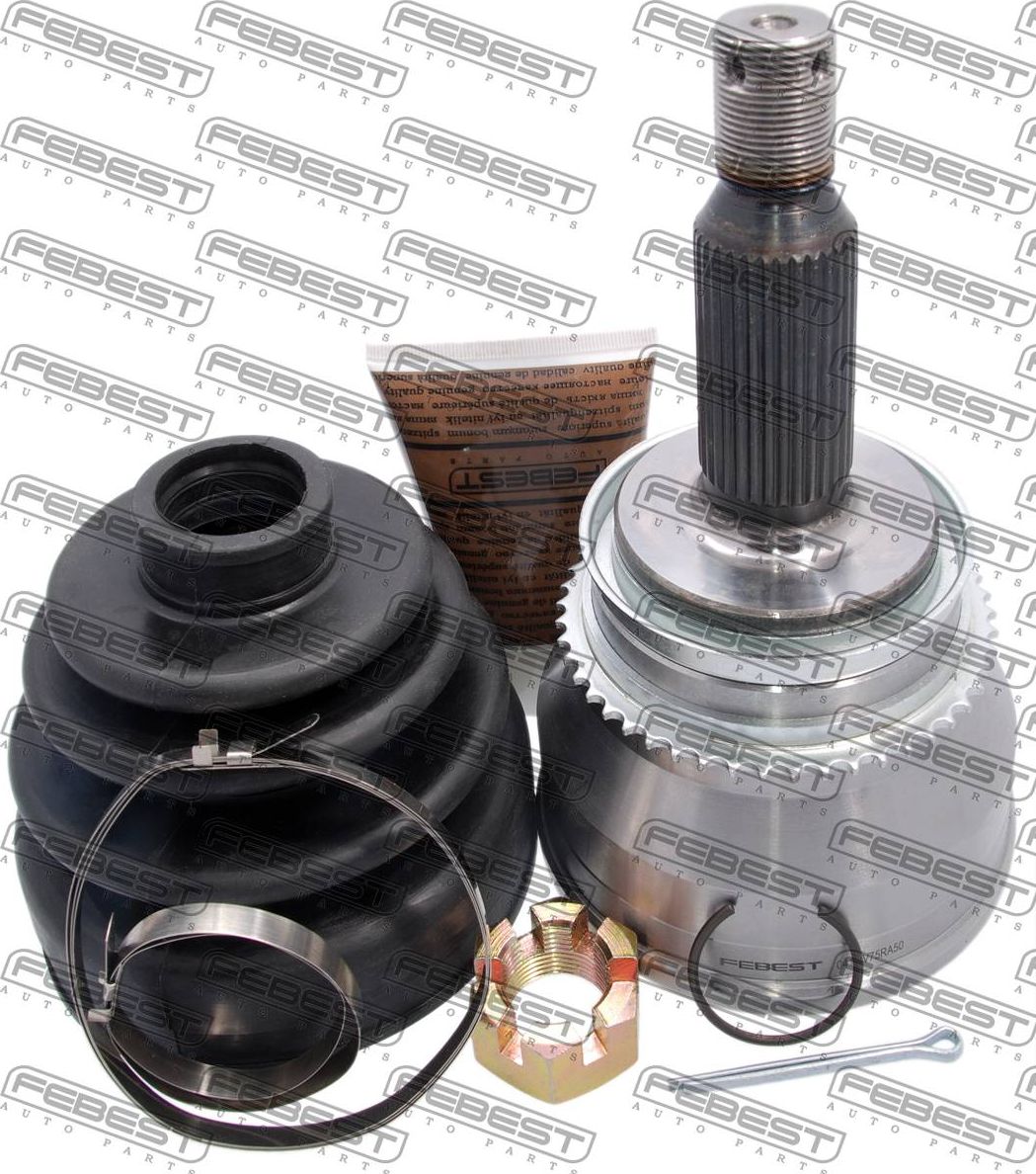 Шрус наружный (граната) Febest. Артикул 0410-V75RA50