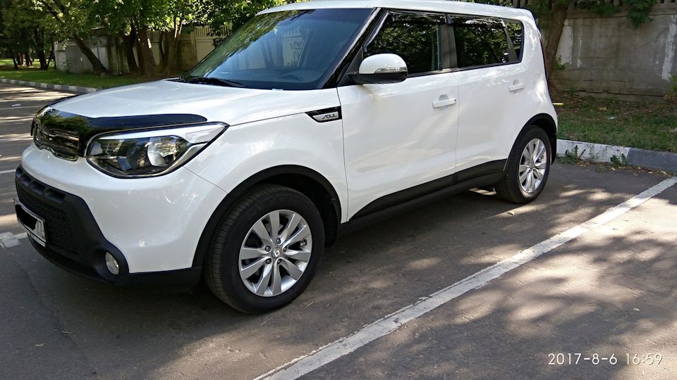 Дефлекторы Cobra Tuning для окон Kia Soul II 2013-2019. Артикул K13913
