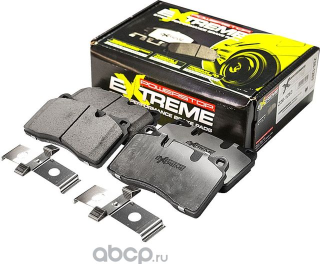 Передние керамические колодки Extreme Street Performance Z26 PowerStop 26-1263. Артикул 261263