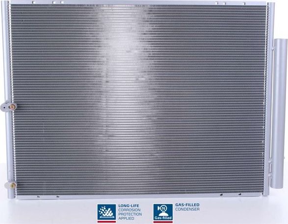 Радиатор кондиционера (конденсатор) Nissens (алюминий). Артикул 940297