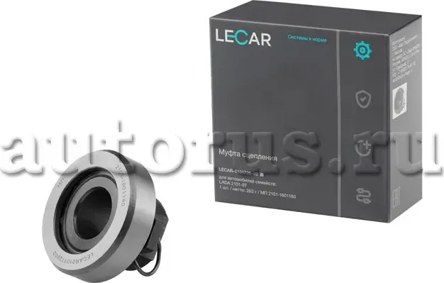 МУФТА СЦЕПЛЕНИЯ 2101-07,2121 LECAR Lecar. Артикул LECAR010172602