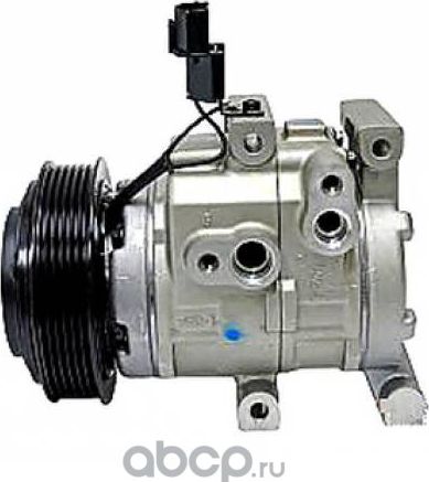 Компрессор HYUNDAI Solaris (10-) KIA Rio (11-) кондиционера DOOWON. Артикул 977014L000
