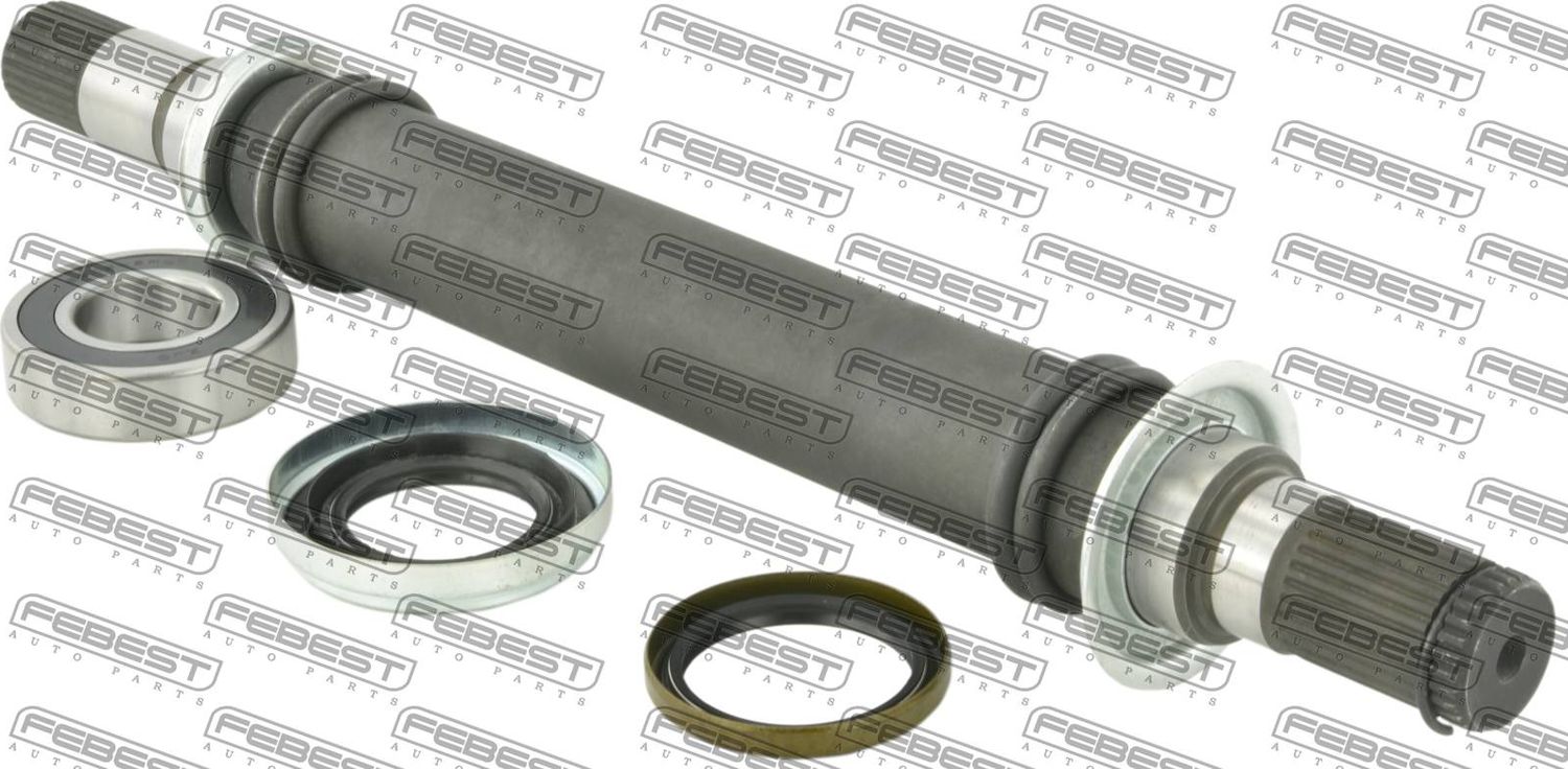 Полуось (привод в сборе, приводной вал) Febest. Артикул 0512-CWMT