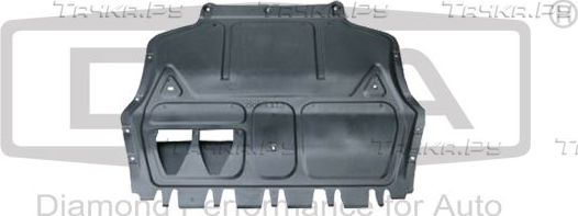 Защита двигателя (пыльник) DPA для Audi A3 II (8P) 2003-2013. Артикул 88250737802
