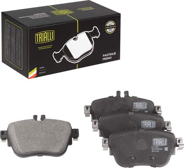 Тормозные колодки Trialli (Low-Metallic). Артикул PF 4404