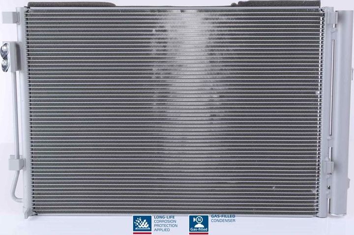 Радиатор кондиционера (конденсатор) Nissens (алюминий). Артикул 940564